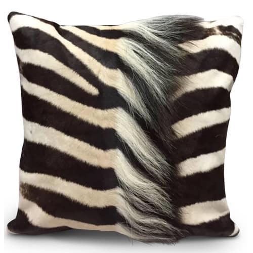Zebra Skin Mane Pillow – Wildlife Etc